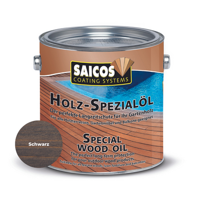 SAICOS Holz-Spezialöl – Langzeitschutz für Terrasse und Gartenmöbel (2,5L)