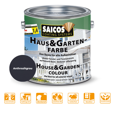 SAICOS | Haus & Garten-Farbe | deckend