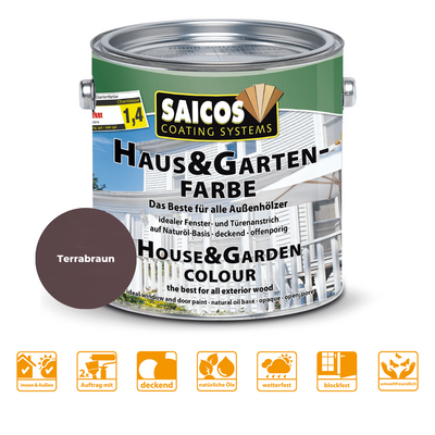 SAICOS | Haus & Garten-Farbe | deckend