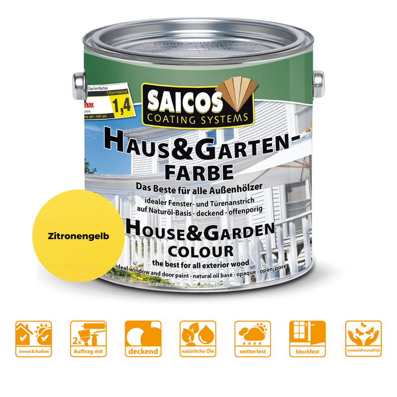 SAICOS | Haus & Garten-Farbe | deckend