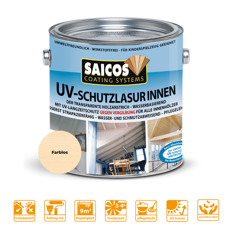 SAICOS | UV Schutzlasur Innen